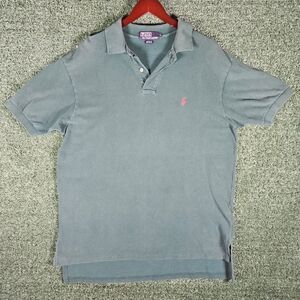 Vintage Ralph Lauren Classic Polo Shirt / Mens Size Large / Color - Green